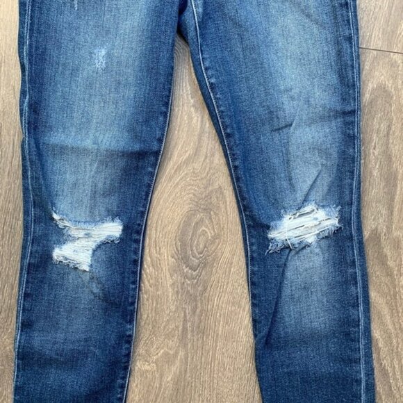 Revolve Joe's Jeans Skinny Jeans Kinkade Charlie High Rise waist distressed 25 - Picture 7 of 15